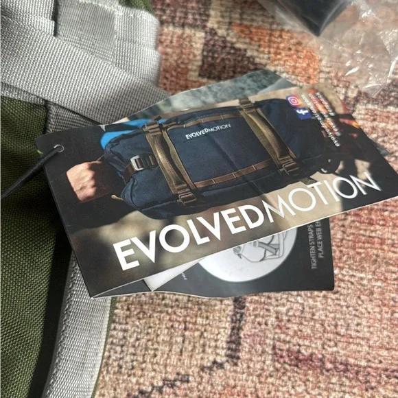 Evolved Motion Ruck Pack – Military Green Training Backpack (NWT) weighted vest - Picture 3 of 7